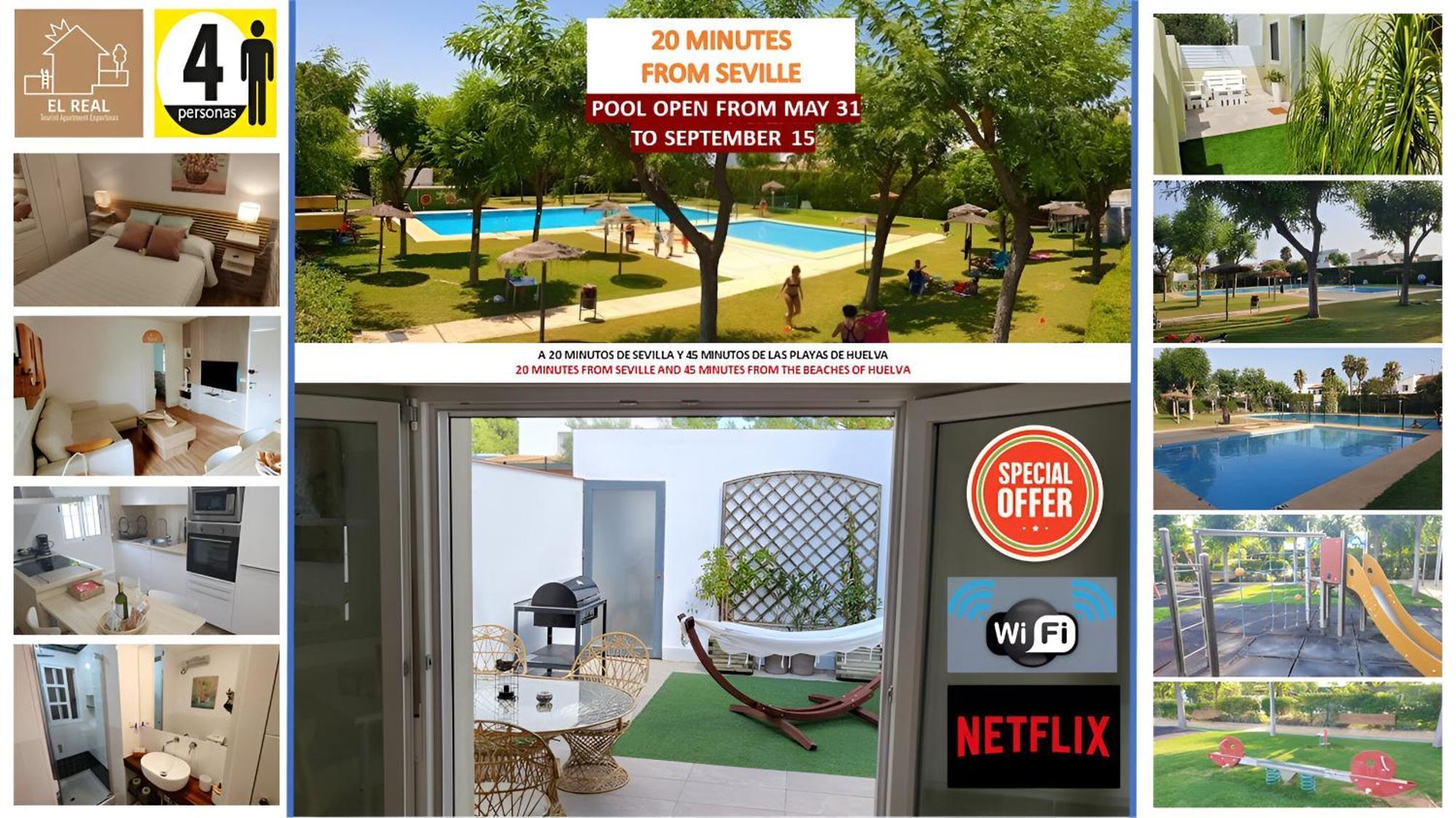 Apartamento El Real - Espartinas - Sevilla Exterior foto
